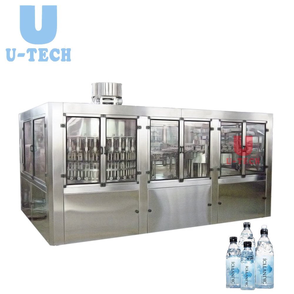 15000BPH Automatic Small Bottle Mineral Water Washing Filling Capping Machine Price